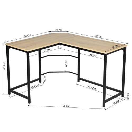 L-Shaped Computer Desk