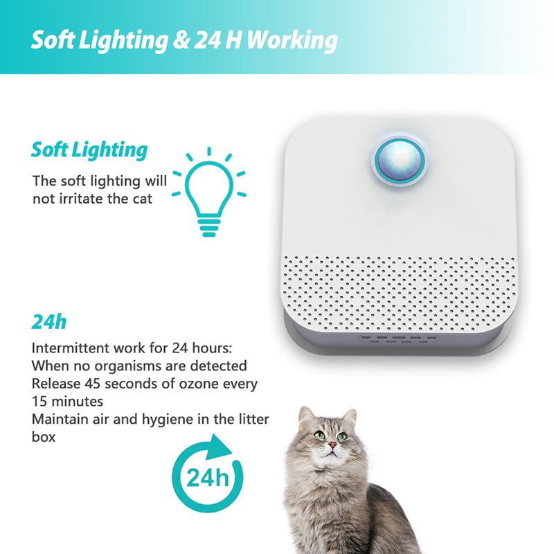 Rechargeable Litter Box Deodorizer