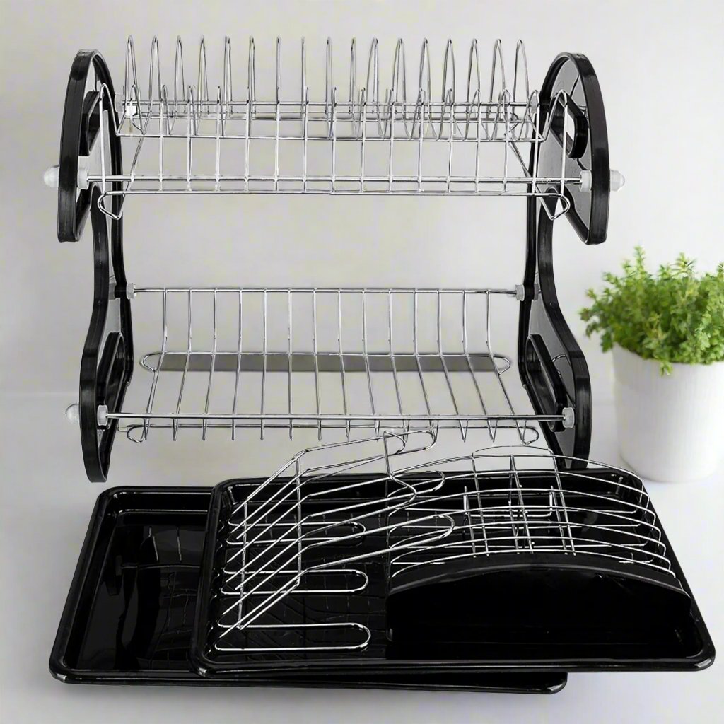 Dual-Level Dish Rack