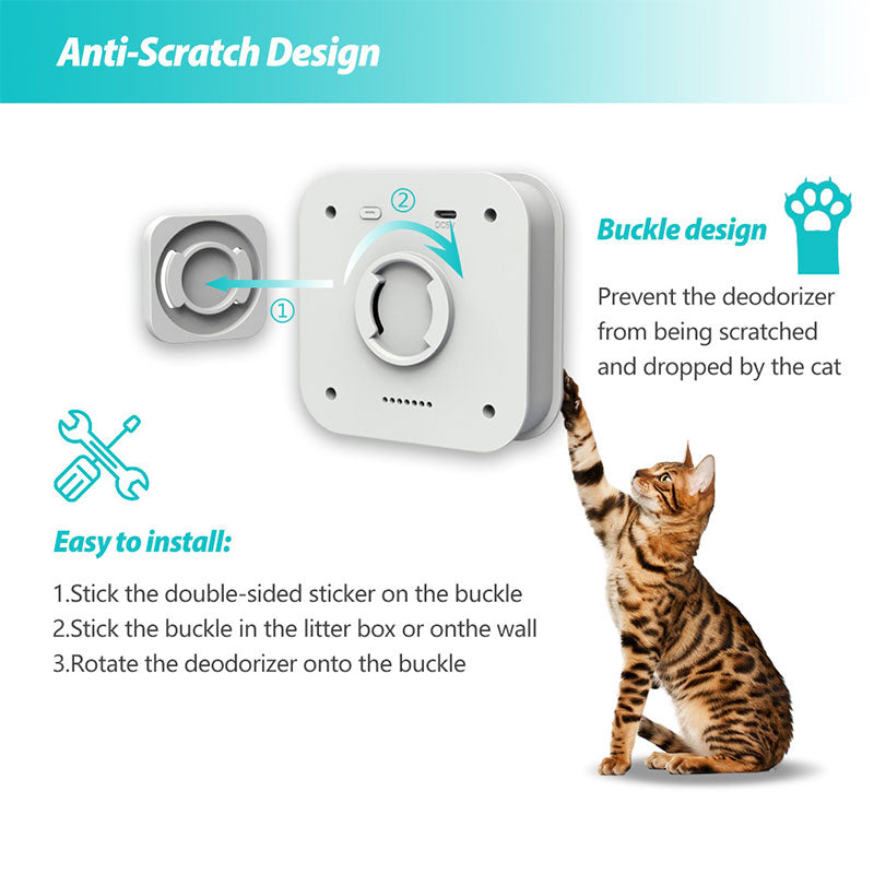 Rechargeable Litter Box Deodorizer