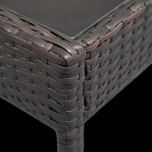 4-Piece Rattan Patio Furniture Set