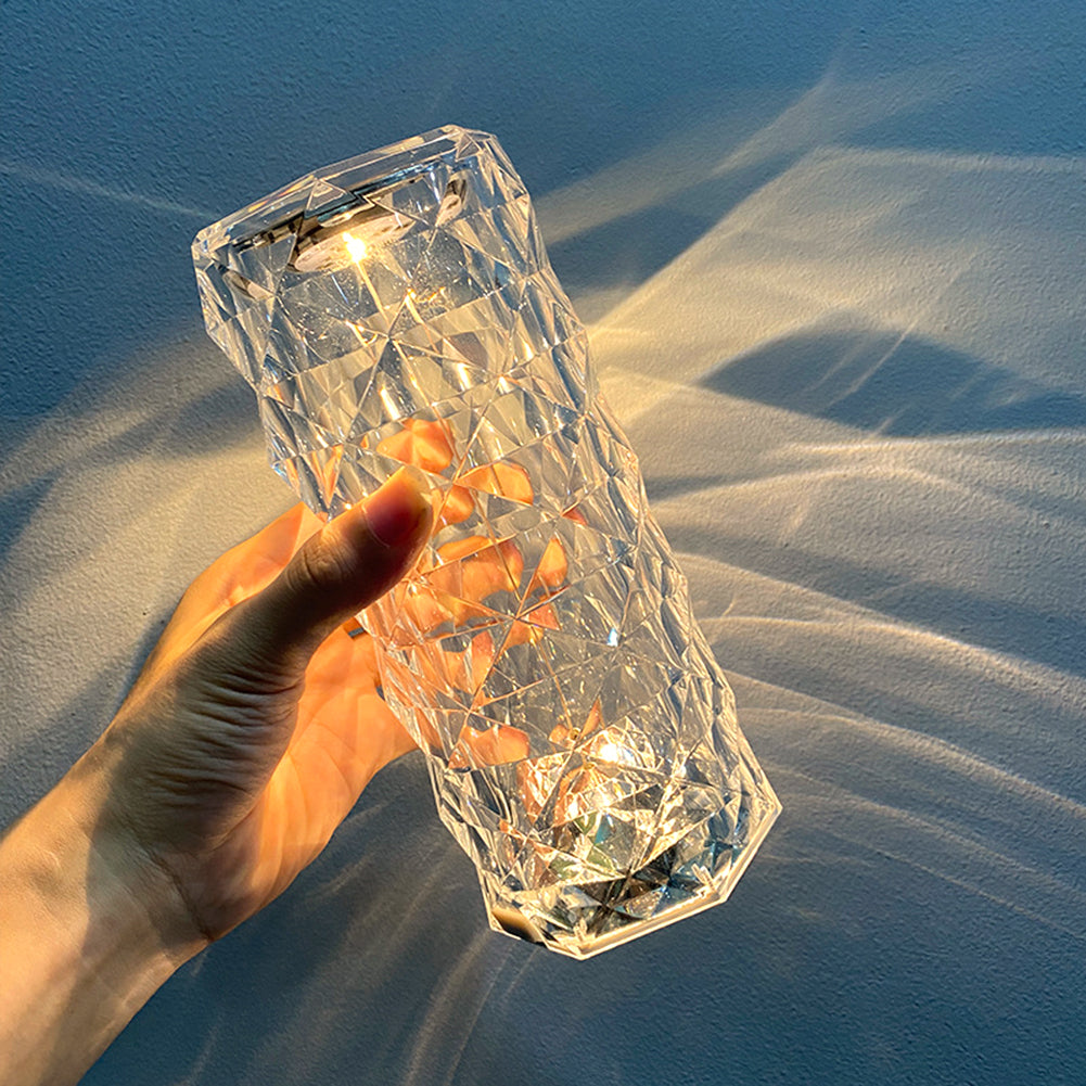 Crystal Rose Lamp