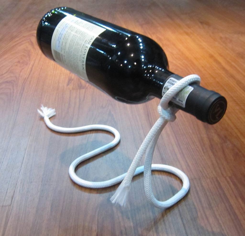 Magic Rope Wine Bottle Holder