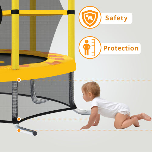 55" Children's Trampoline with Mister