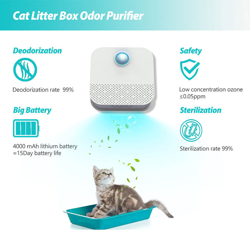 Rechargeable Litter Box Deodorizer