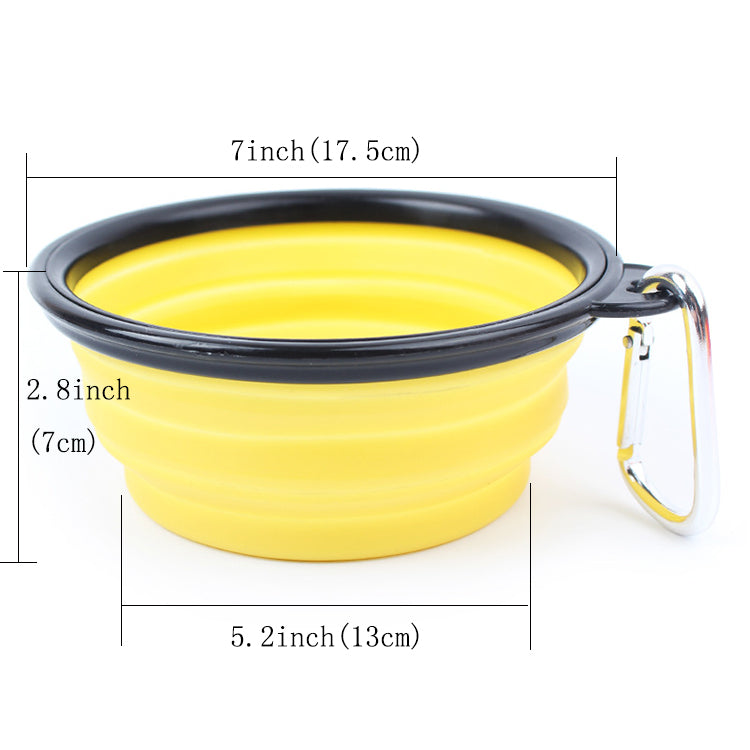 Collapsible Pet Food Bowl