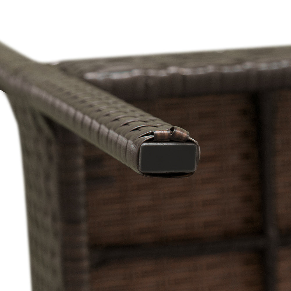 3-Piece Rattan Patio Set