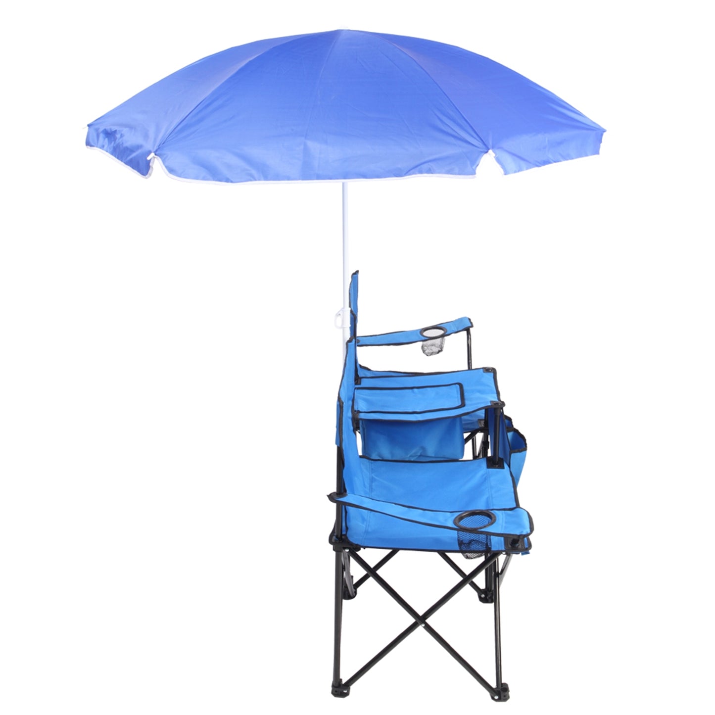 2-Person Folding Chair with Umbrella