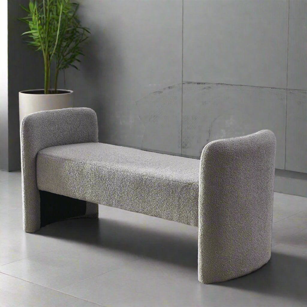 Contemporary Fabric Bench