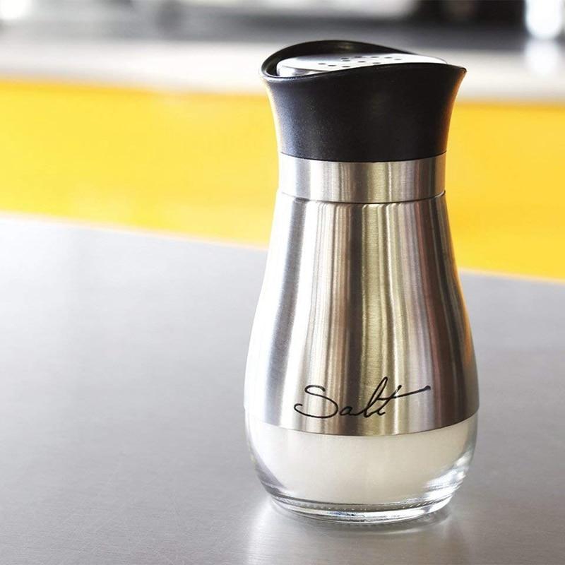 Stainless Steel Salt & Pepper Shakers
