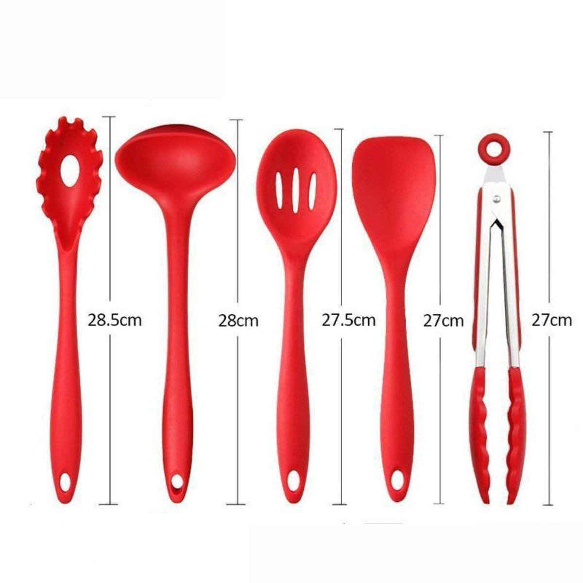 10-Piece Silicone Cooking Utensil Set