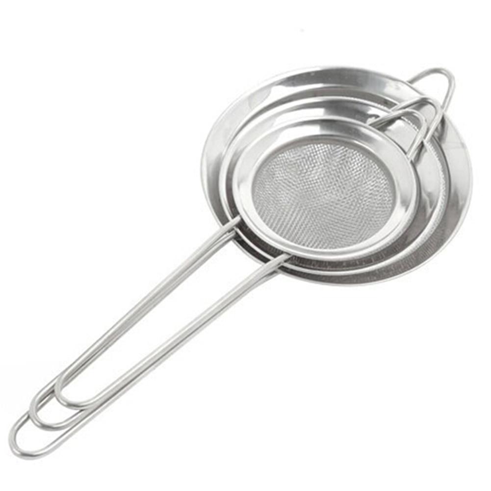 3-Piece Stainless Steel Colander Set
