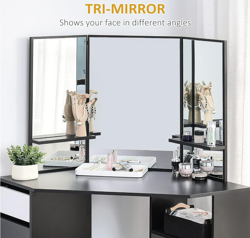 Corner Vanity Desk