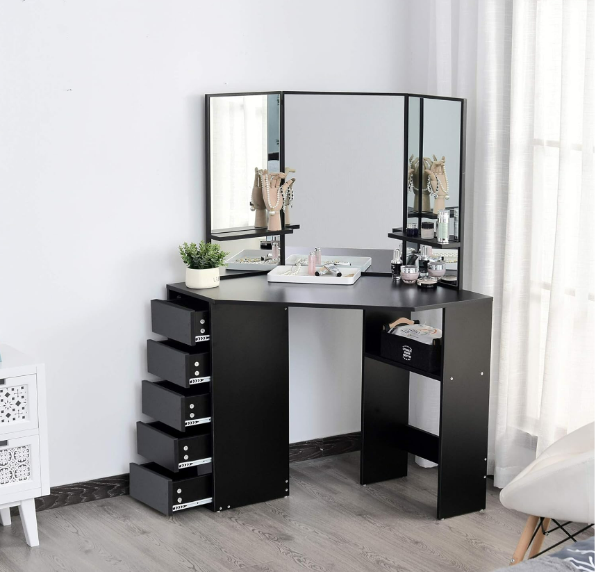 Corner Vanity Desk