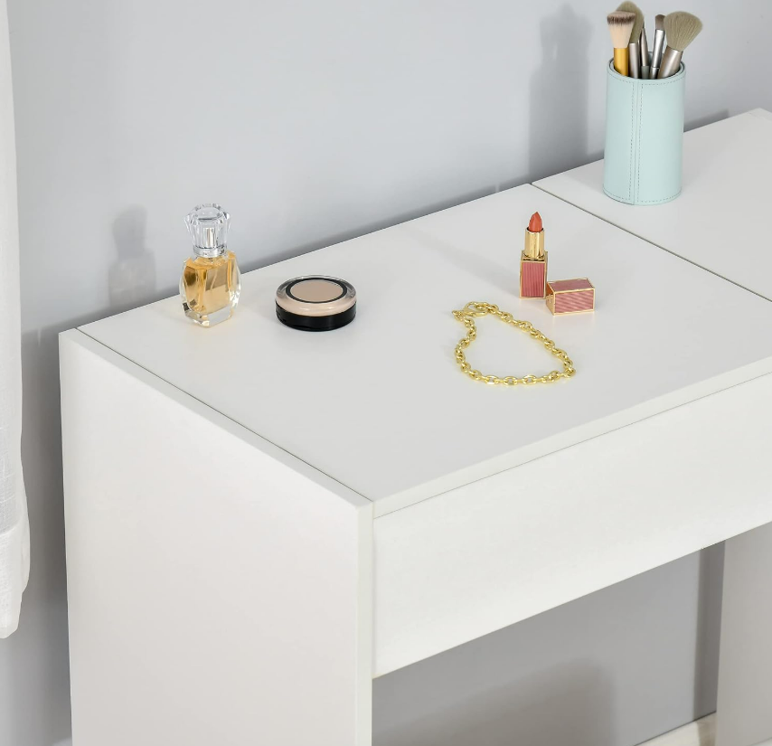 Flip-Top Vanity Desk