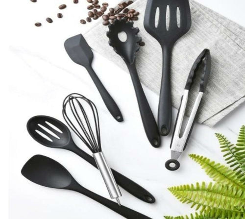 10-Piece Silicone Cooking Utensil Set
