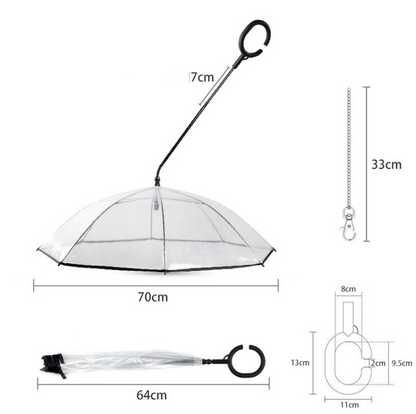 Dog Leash Umbrella