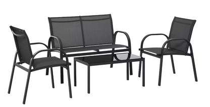 4-Piece Patio Bistro Furniture Set