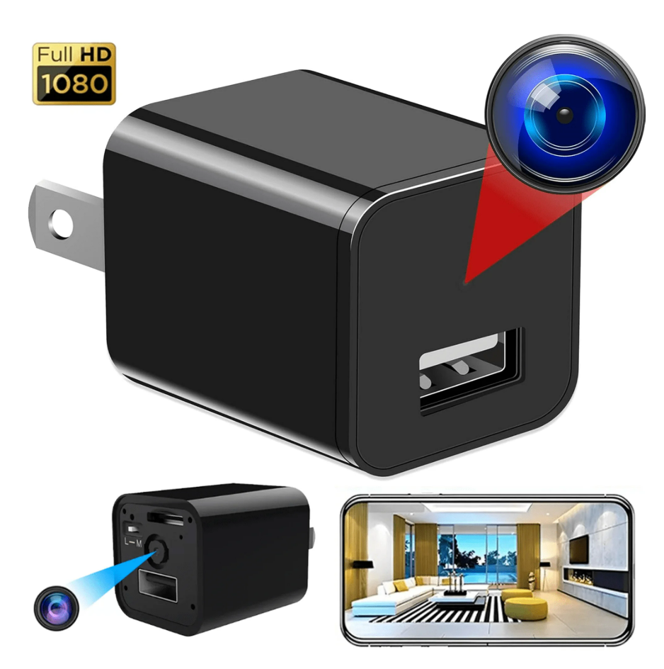 HD 1080P Hidden Camera USB Charger