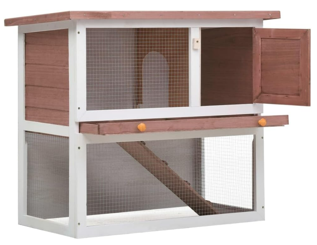 Indoor/Outdoor Rabbit Hutch