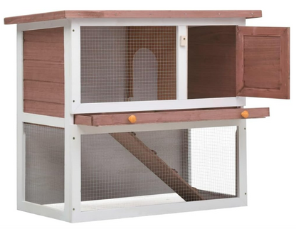 Indoor/Outdoor Rabbit Hutch