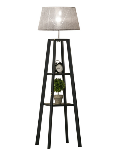 3-Shelf Floor Lamp