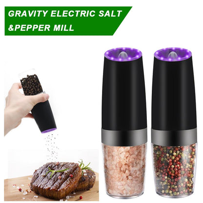 Gravity-Operated Spice Grinder