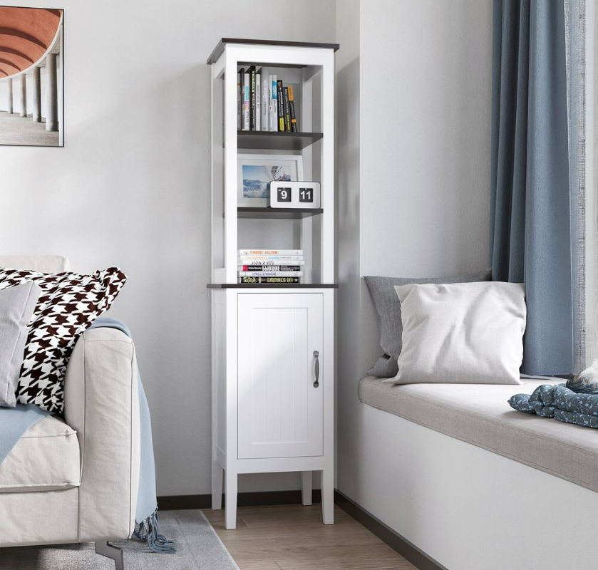 Upright Bathroom Storage Cabinet