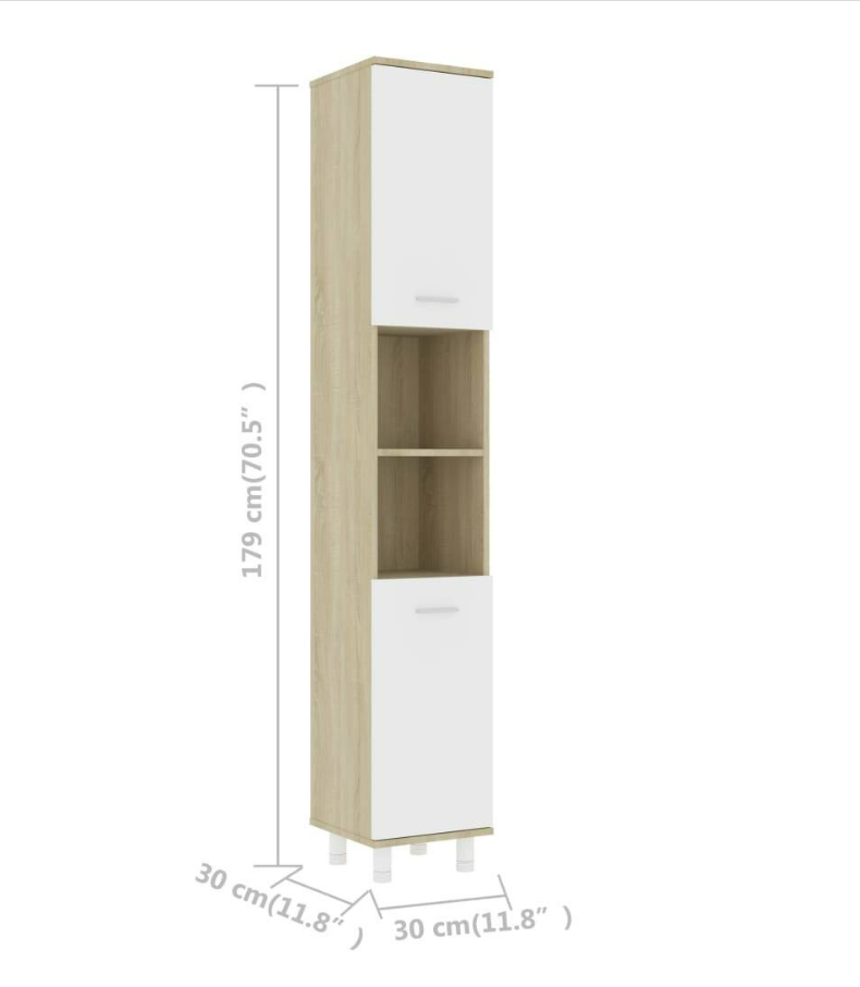 Upright Bathroom Cabinet