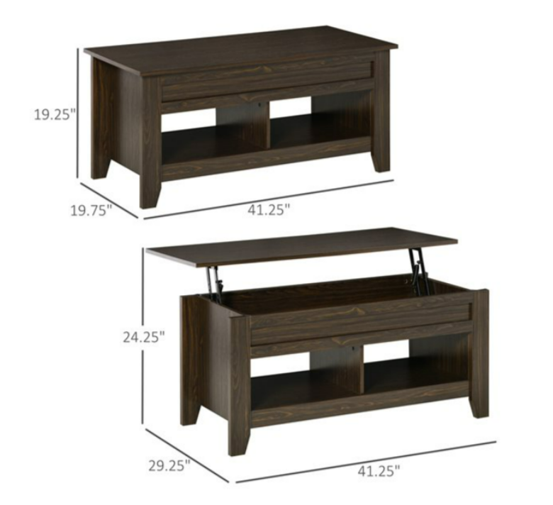 Lift-Top Coffee Table