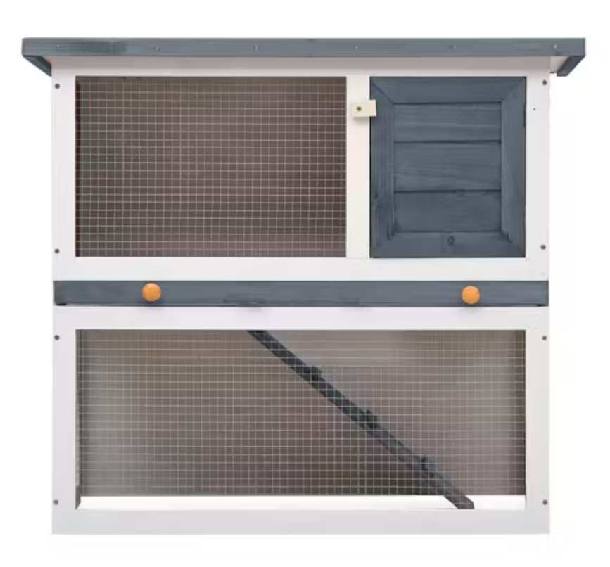 Indoor/Outdoor Rabbit Hutch