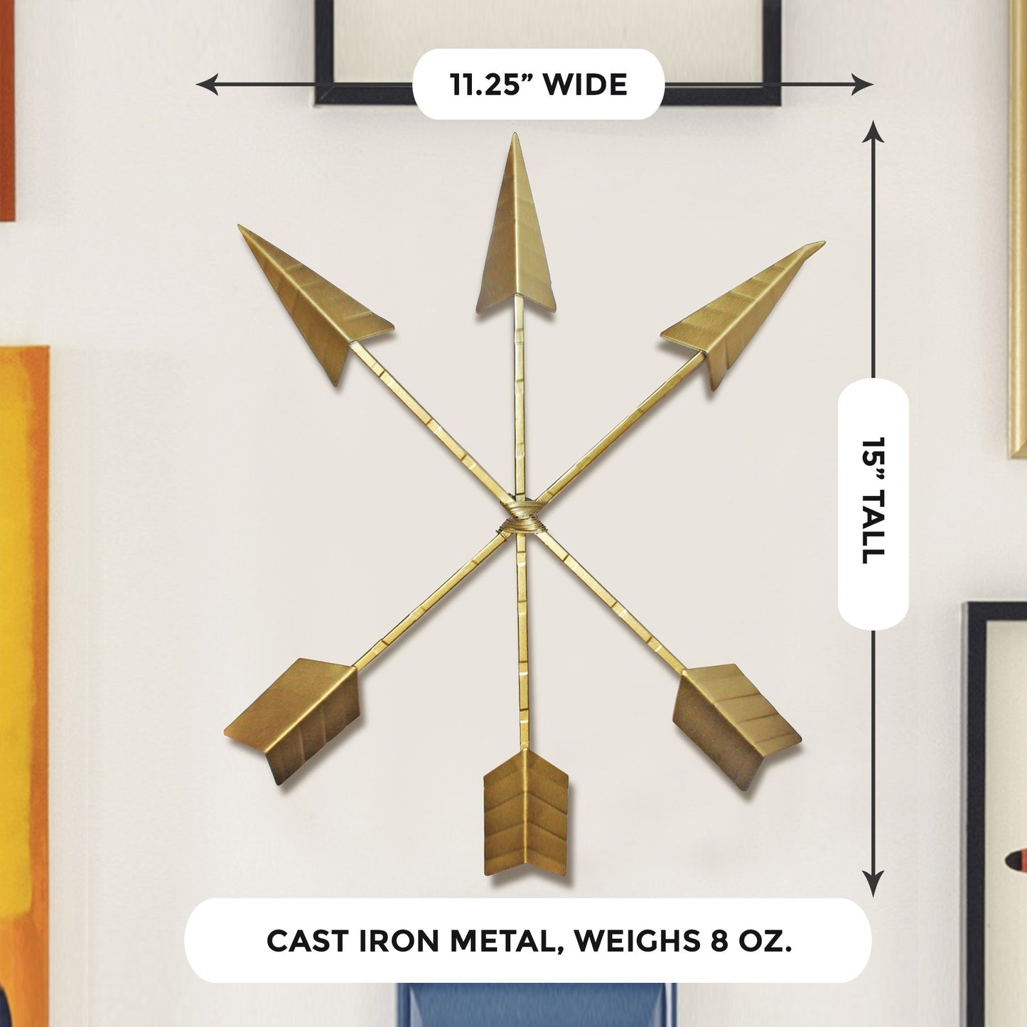 Golden Arrow Wall Art