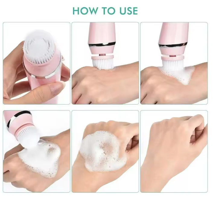 4-in-1 Facial Cleansing Wand