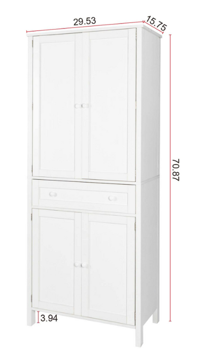Free-Standing Kitchen Pantry