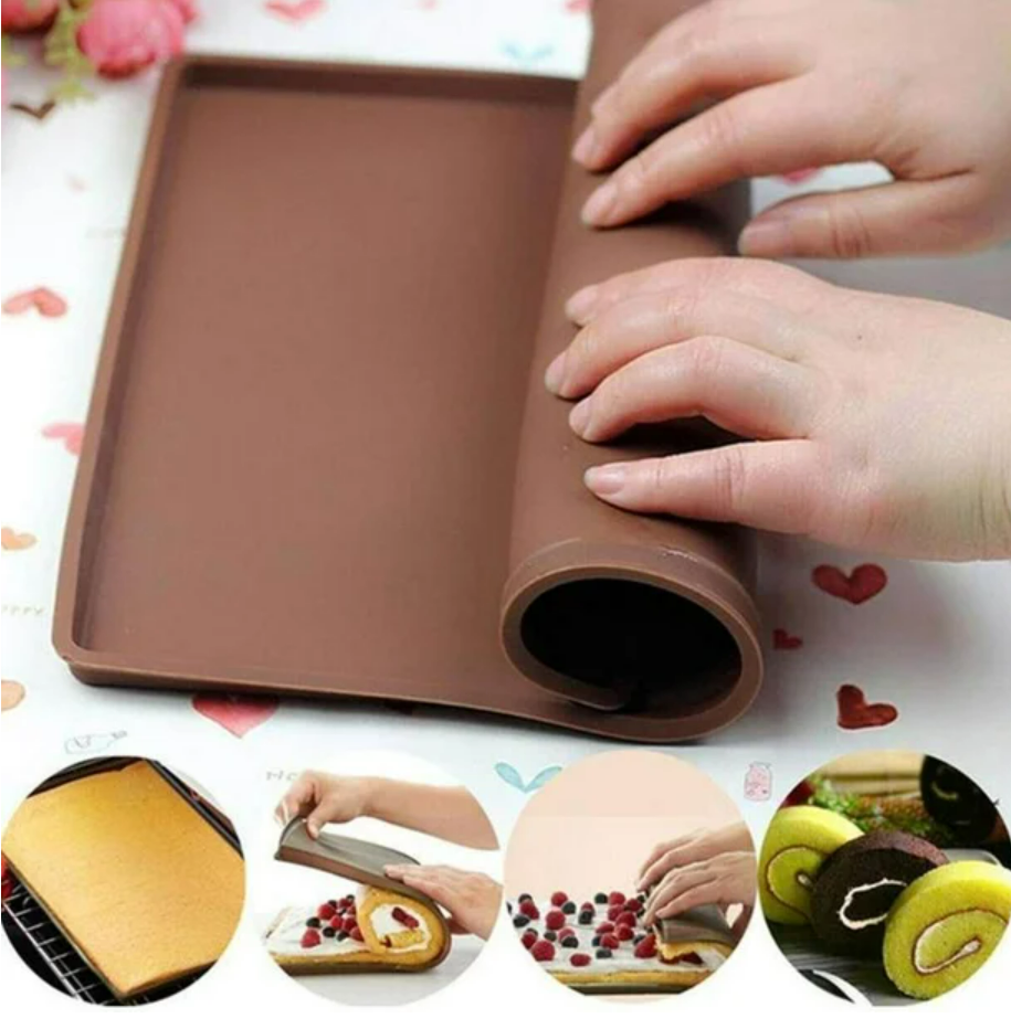 Non-Stick Cake Roll Mat - 2 Pack