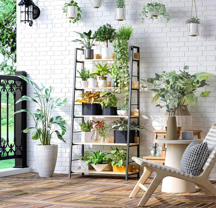 5-Tier Ladder Shelf