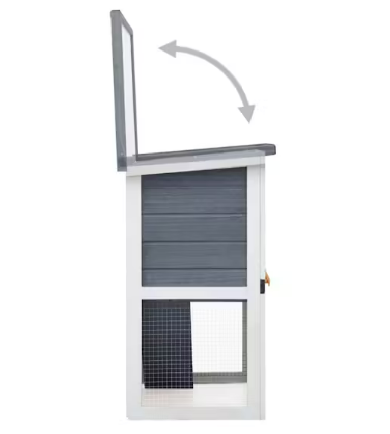 Indoor/Outdoor Rabbit Hutch