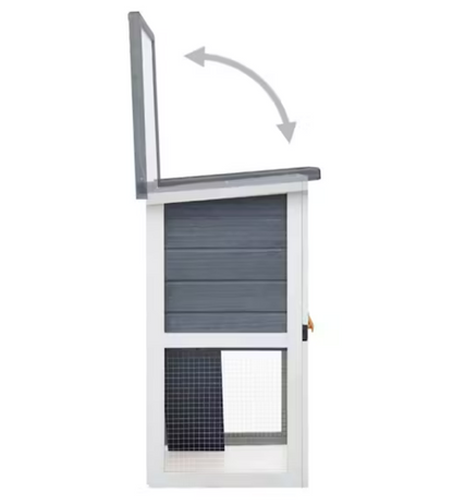 Indoor/Outdoor Rabbit Hutch