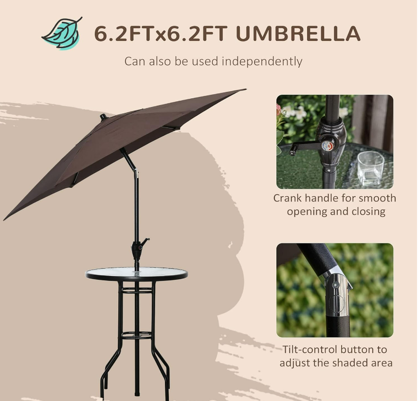 4-Piece Patio Set