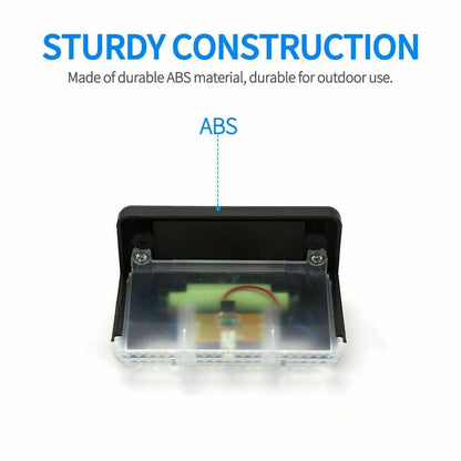 8-Piece Solar Powered LED Step Lights