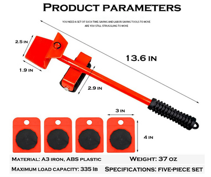 Furniture Lifter & Dollie Set