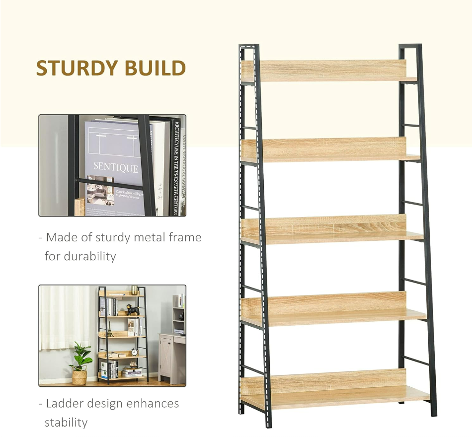 5-Tier Ladder Shelf