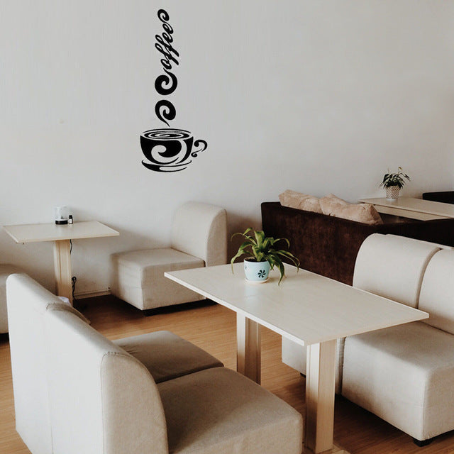 Coffee Vinyl Wall Sticker