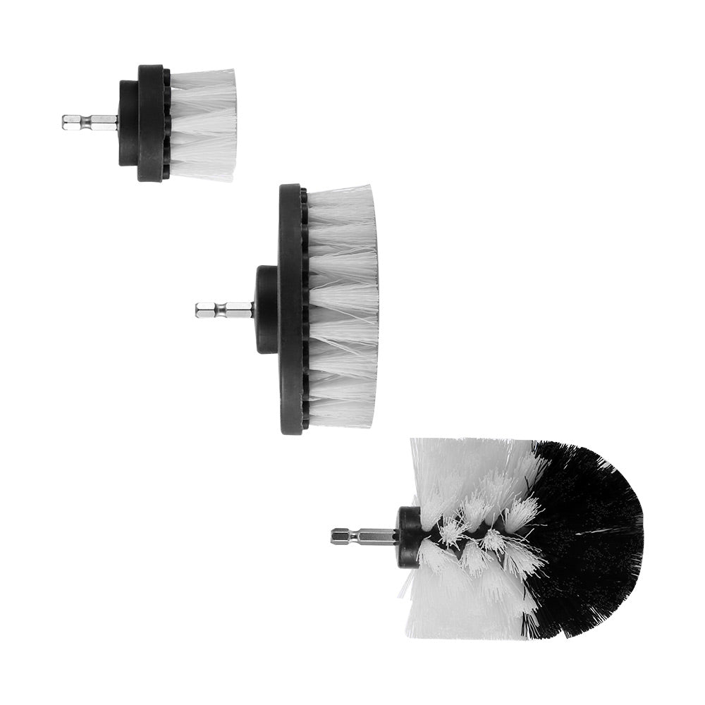 3-Piece Drill Scrubber Brush Set