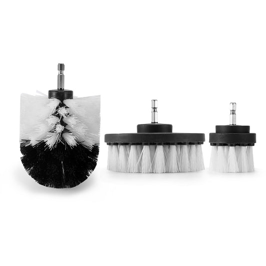 3-Piece Drill Scrubber Brush Set