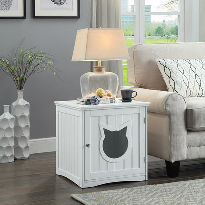 2-in-1 End Table and Cat House