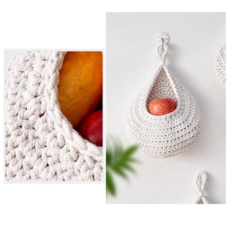 3-Pack Hanging Fruit Baskets