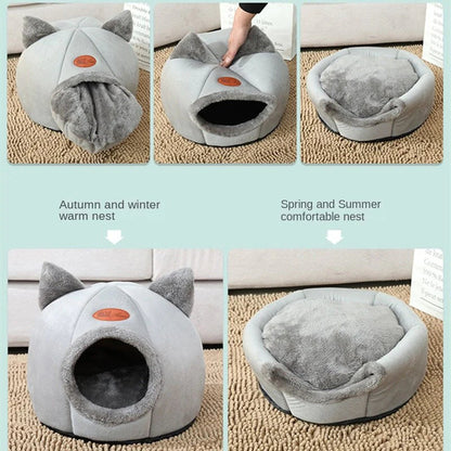 2-in-1 Cozy Pet Bed