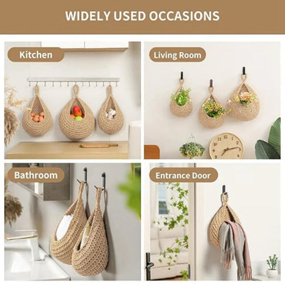 3-Pack Hanging Fruit Baskets