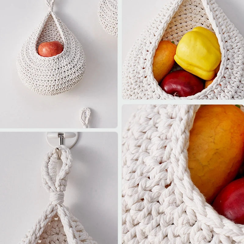 3-Pack Hanging Fruit Baskets